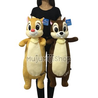 [พร้อมส่ง] หมอนข้าง กระรอก ชิพ,เดล Chip, Dale [ของแท้]