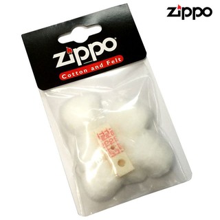 Zippo Cotton &amp; Felt ก้อนเรยอน+แผ่นสักหลาดของแท้