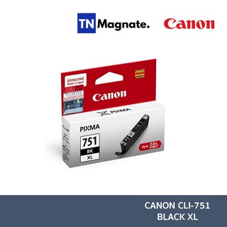 [หมึกพิมพ์] Canon CLI-751 BK XL Inkjet Cartridge - สีดำ