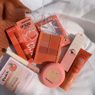 เซทแต่งหน้า Hello Beauty​ Peach​ 🍑น่ารักๆ ได้ 5 ชิ้น