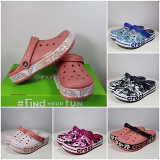 รองเท้าแตะ Crocs ลายพราง เหมาะกับเดินชายหาด สําหรับผู้ชาย และผู้หญิง【205089】