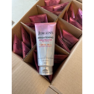 Jergens Brightening Ultra Nourish Body Serum Spf22 pa++ 150ml.