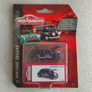 majorette vintage deluxe Volkswagen beetle racing รถเต่า ล้อยาง