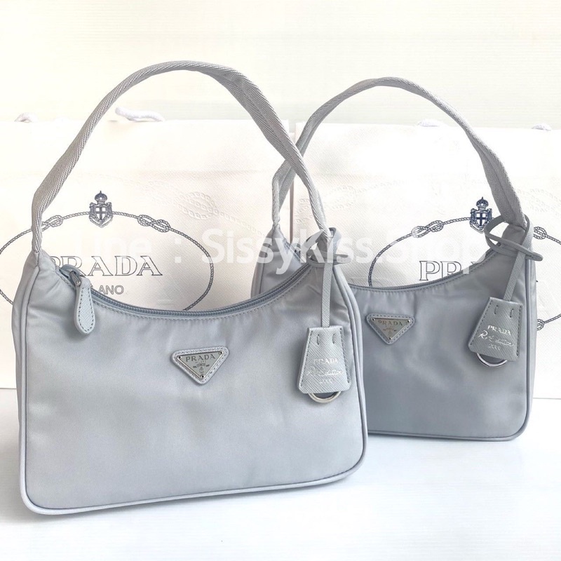 New Prada Re-Edition 2000 สี cornflower Blue / Fiordaliso | Shopee Thailand