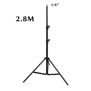 ขาตั้งแฟลช ขาตั้งไฟ Light Stand ปรับความสูงได้ถึง 2.8 m. ขาตั้งไฟแฟลช