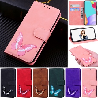 เคสมือถือหนังฝาพับลายผีเสื้อสําหรับ Xiaomi Mi 11T Pro Mi 10T Lite Poco X3 Gt Poco F3 Mi 10 Pro Mi 10T/10T Pro