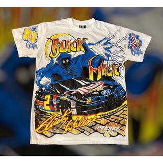 เสื้อ Ovp ลายการ์ตูน NASCAR สไตล์ปี90s.