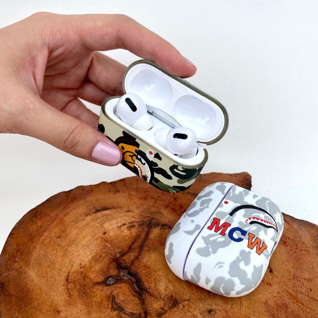 AirPods Pro Case BAPE SHARK GREY/GREEN HARD CASE Shopee Thailand