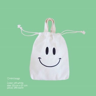 smiley mini bags