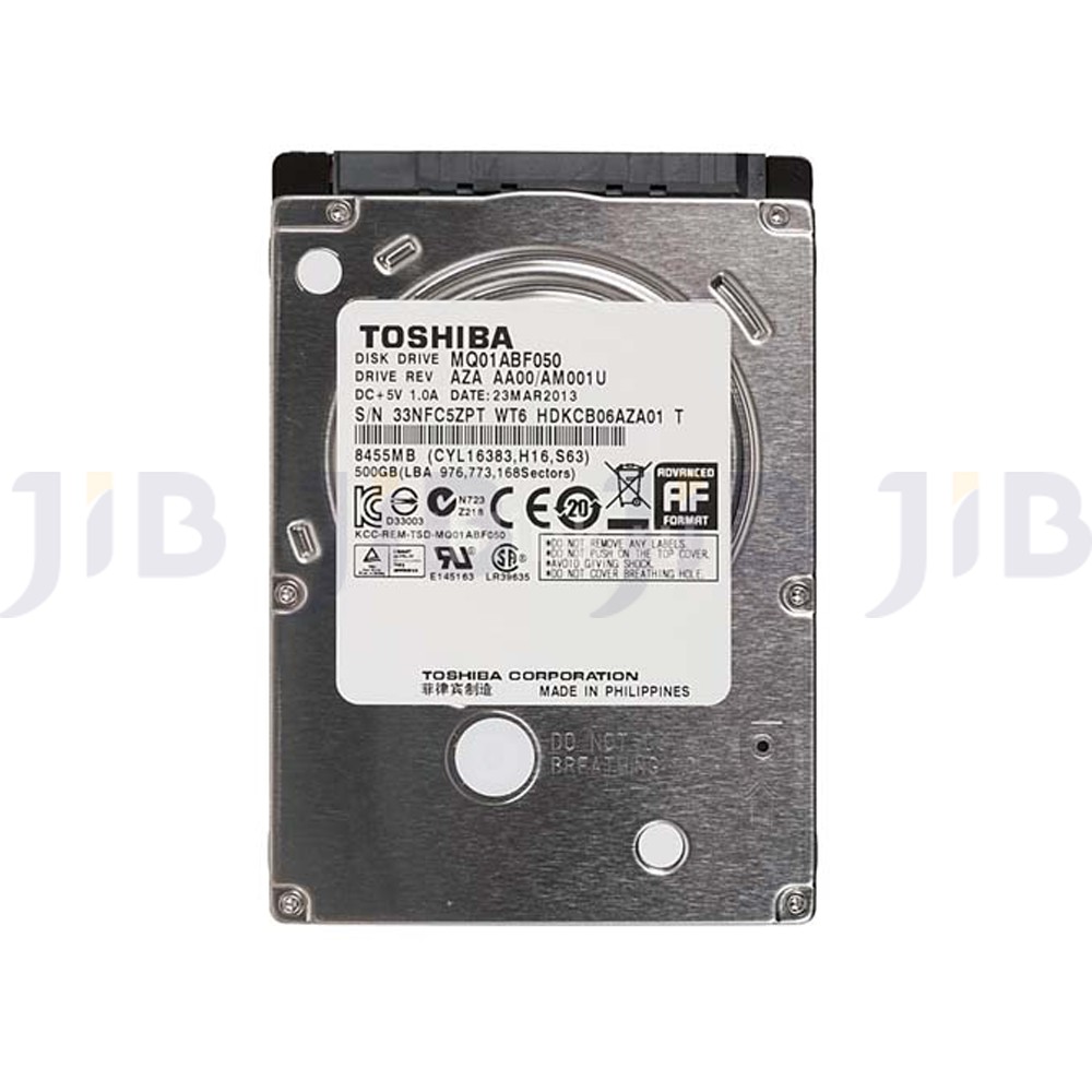 HDD NOTEBOOK 500GB ฮาร์ดดิสก์ มือสอง คละยี่ห้อ