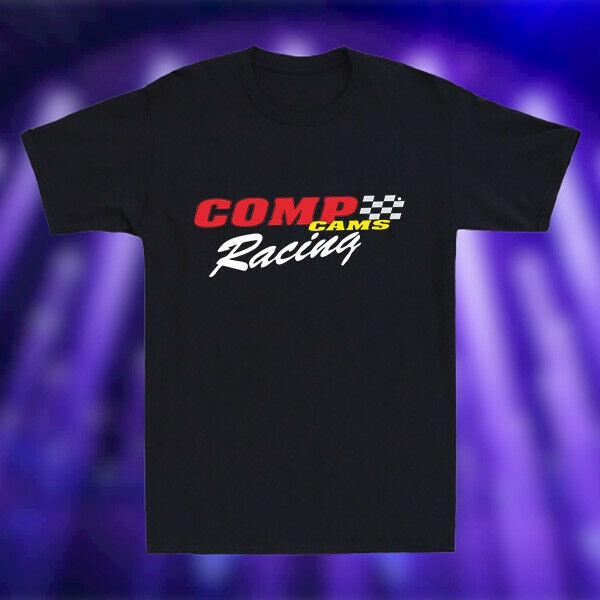 เสื้อยืดโลโก้ Comp Cams Racing ใหม่ - เสื้อยืดผ้านุ่มผู้ชาย