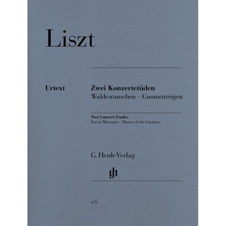 LISZT Two Concert Etudes (HN479)