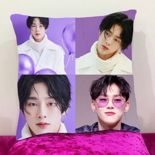 หมอนอิง สั่งทำ ใส่ได้4รูป หมอนอิงขนนุ่ม หมอนอิงโซฟา หมอนอิงในรถ หมอนอิงหลัง Cushions ควอน ฮยอนบิน Kwon Hyun bin JBJ