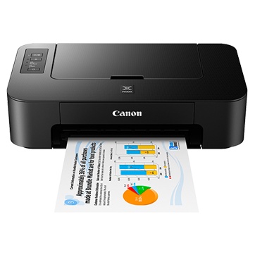 [มีหมึกแท้พร้อมใช้งาน] Printer  Canon รุ่น PIXMA TS207 พิมพ์ได้อย่างเดียว (สีและขาวดำ) สแกนหรือถ่ายเอกสารไม่ได้