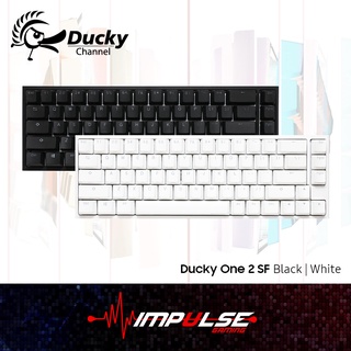 Ducky คีย์บอร์ดเกมมิ่ง Mechanical Ducky One 2 SF Series - สีขาว / ดํา (MX แดง / น้ําเงิน / ดํา / เงิน / น้ําตาลสวิตช์)