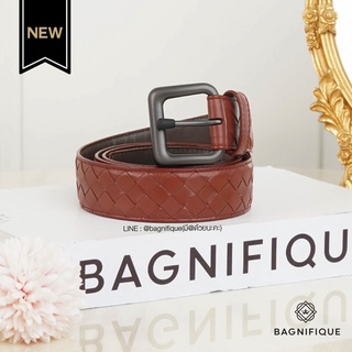 BOTTEGA BELT 3.5 CM RED