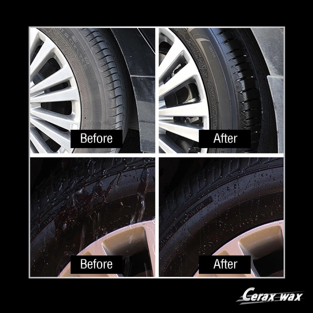 น้ำยาเคลือบเงา ceraxwax น้ำยาขัดยางดำ ซื้อ2แถม3 เคลือบแก้ว น้ำยาเคลือบแก้ว น้ำยาเช็ดยางดำ น้ำยาทายางดำ น้ำยาเช็ดรถ thumbnail 8