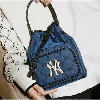 MLB (พร้อมส่ง) MLB BUCKET BAG กระเป๋าถือ กระเป๋าสะพายข้าง กระเป๋าทรงบัคเก็ต ของแท้💯%