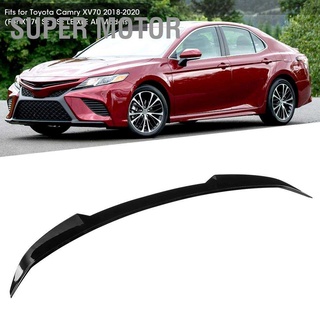 [คลังสินค้าใส]ฝาครอบสปอยเลอร์สีดําสําหรับ Jdm V Style Fits Toyota Camry Xv70 2018-2020