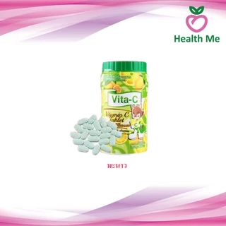 Vita-C Vitamin C Tabletไวต้า-ซี วิตามินซี25mg.อัดเม็ด : 1กระป๋อง บรรจุ1000เม็ด