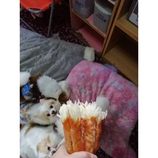 [สินค้าราคาพิเศษ] ไก่พันทาโร่ปูอัด สำหรับสุนัขทุกสายพันธุ์