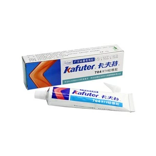 Kafuter กาวซิลิโคนใส 45 กรัม K-704 K-705 K-704B RTV สีดํา สีขาว diy