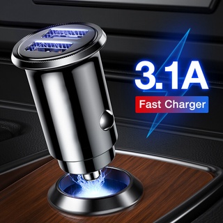 【การจัดส่งในประเทศไทย】2ช่อง ที่ชาร์จในรถ ที่ชาร์จแบตในรถ  ชาร์จเร็ว USB car charger หัวชาร์จ 3.1A  ชาร์จในรถ แฟลชชาร์จ