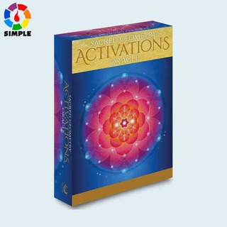 Sacred Geometry Activations Oraclebook and Deck Card Game