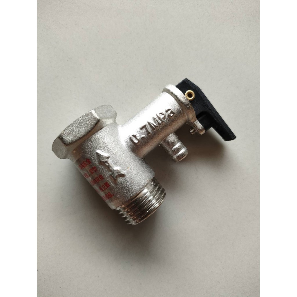 เซฟตี้วาล์ว ระบายแรงดัน 4 หุน 1/2 นิ้ว Pressure Relief Valve 0.8MPa.