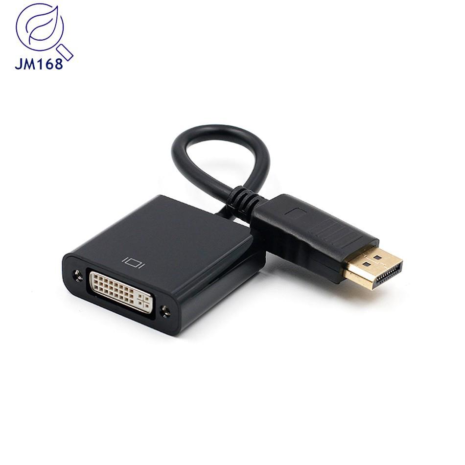 DP to DVI อะแดปเตอร์ DisplayPort to DVI Cable Converter Male to Female