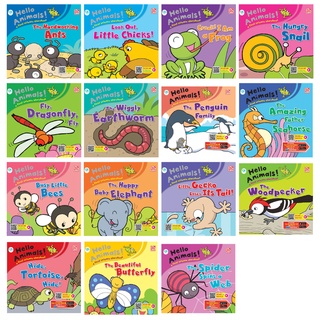 ชุดหนังสือนิทานภาษาอังกฤษสำหรับเด็ก 15 เล่ม Hello Animals! AR Series (Set 15 Books) Pelangithai