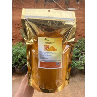 ขมิ้นชันผง 500กรัม ผงขมิ้นชัน 100% (Turmeric Powder)