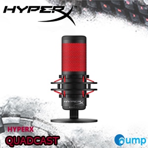 (ใส่โค้ด INC12EL ลดเพิ่ม 70.-) HYPERX QuadCast – USB Condenser Gaming Microphone