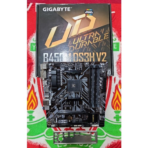 เมนบอร์ด GIGABYTE B450M DS3H-V2