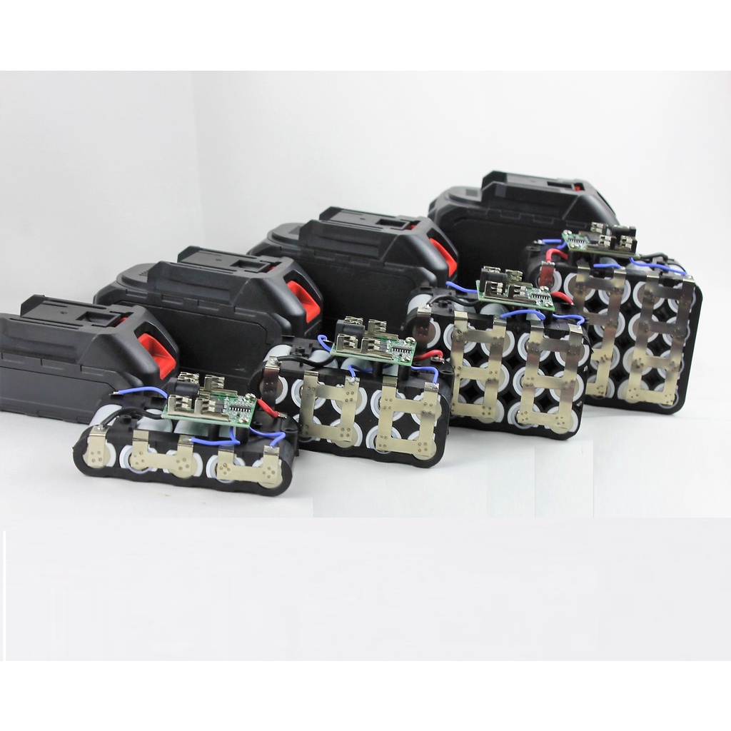 แบตเตอรี่ 18v. 21V. เครื่องมือไร้สาย ความจุเต็ม เซลแบตคุณภาพดี Bl1850 Bl1830 แบตสว่าน แบตเครื่องมือจีน แบตทรง Makita - รูปที่ 4