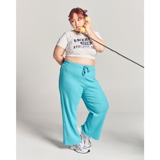 TASTY PANTS IN TURQUOISE PLUSSIZE