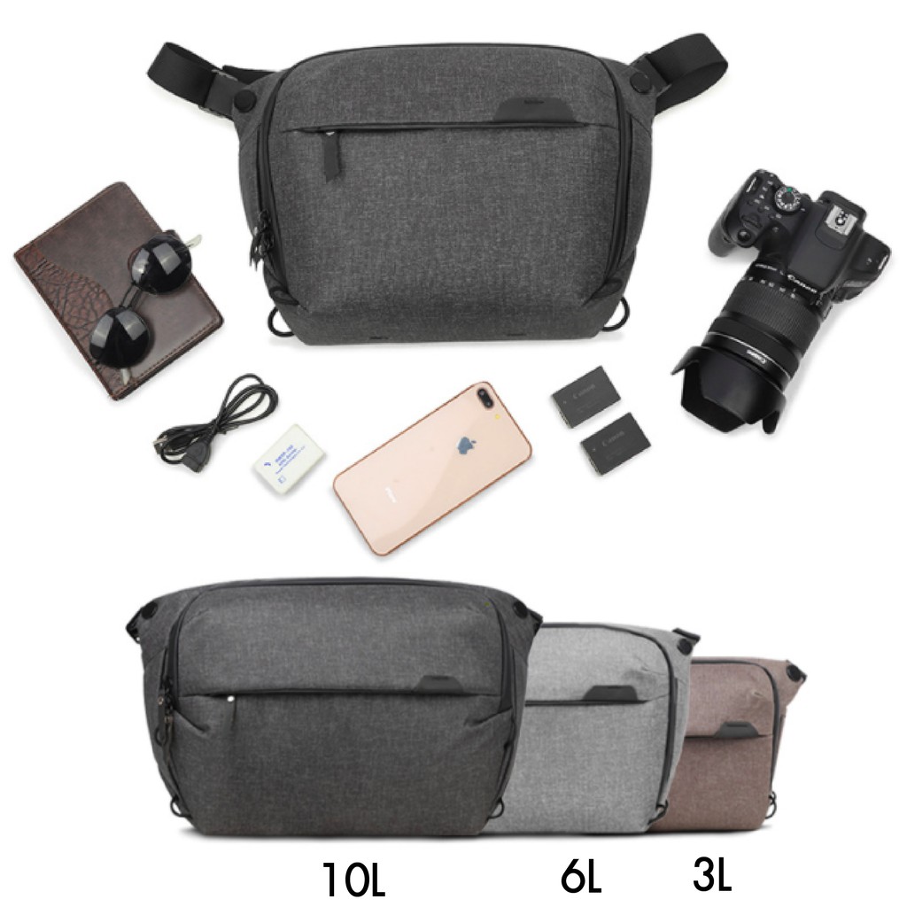 (พร้อมส่ง) กระเป๋ากล้อง Camera Bag Xiu Jian Everyday sling V2 3L/6L/10L Peak design