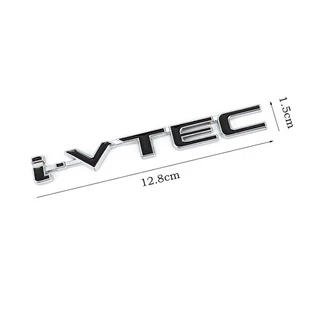 3D VTEC โลโก้ป้ายสัญลักษณ์โลหะ Decals สติกเกอร์รถสําหรับ Honda City cb400 i-VTEC vfr800 cb750 Civic Accord Odyssey Spirior
