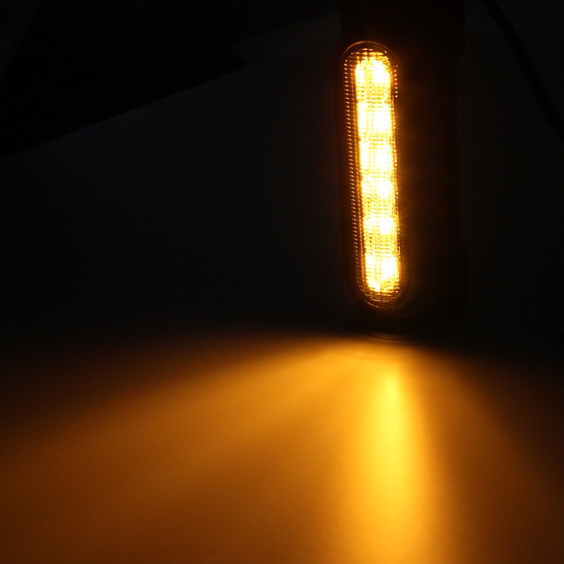 Local StockStreet Glide LED Engine Guard Lights White Amber Color 1