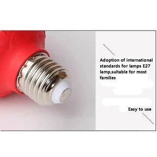 หลอดไฟสปอตไลท์ LED E27 220V 5W 10W 15W 20W 30W พลังงานสูง สีแดง
