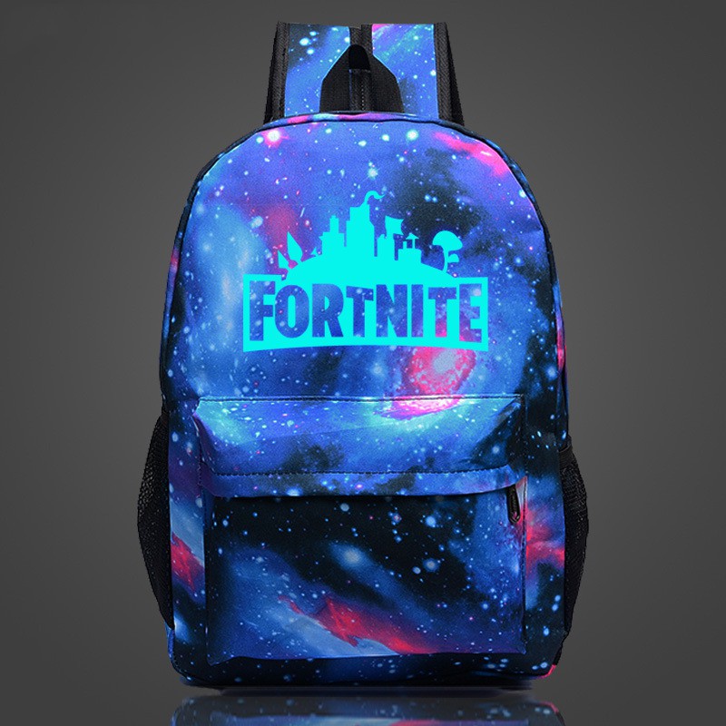 Spot Fortnite Game Fortnite Luminous School Bag Backpack กระเป๋าเป้สะพายหลัง