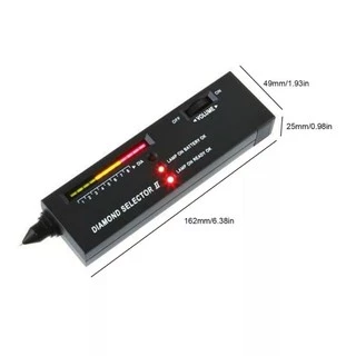 เครื่องตรวจเพชร DIAMOND SELECTOR || (แถมแบต1ก้อน )