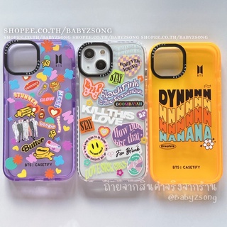 CaseKpopใสสกรีนลาย เคสสำหรับรุ่น 678/SE- 14 14pro 14promax