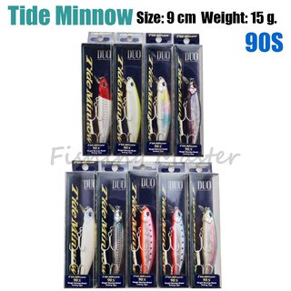 DUO TIDE MINNOW 90S เหยื่อปลอม เหยี่อตกปลา เหยื่อ อุปกรณ์ตกปลา ขนาด 9 cm.