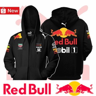 เสื้อกันหนาว มีฮู้ด พิมพ์ลายโลโก้ HONDA ASTON MARTIN MIX F1 RED BULL สําหรับผู้ชาย