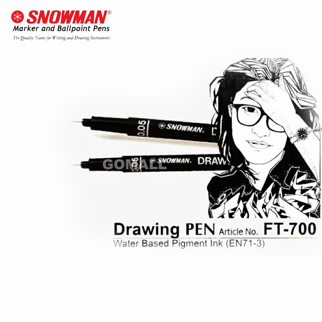ปากกาวาดภาพ Snowman FT-700