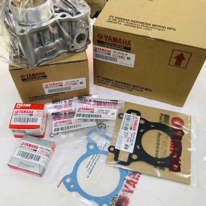 YAMAHA FZ150 / LC135 CYLINDER BLOCK SET 0 BLOK SET KIT FZ-150 FZ 150 FZ150 LC-135 LC 135 COMPLETE SE