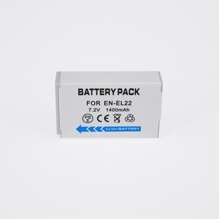 For Nikon แบตเตอรี่กล้อง รุ่น EN-EL22 Replacement Battery for Nikon (0103)