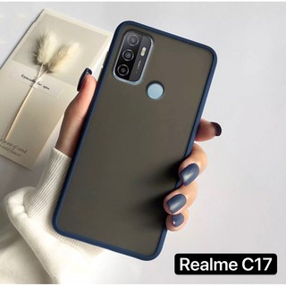 Case Realme C17 เคสกันกระแทก ปุ่มสีผิวด้าน ขอบนิ่มหลังแข็ง เคสโทรศัพท์ เรียวมี พร้อมส่ง [ ส่งจากไทย ]