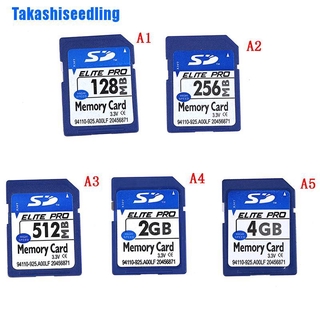 Takashiseedling 128 Mb 256 Mb 512 Mb 2gb 4gb Sd การ์ดหน่วยความจําดิจิตอล